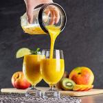 Moss & Stone Personal Smoothie Blender, Single Serve Blender for Shakes & Protein, 17oz Blend Cup & 10oz Grind Cup, Compact Mini Design for Home, Office, Gym & Travel