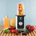 Moss & Stone Personal Smoothie Blender, Single Serve Blender for Shakes & Protein, 17oz Blend Cup & 10oz Grind Cup, Compact Mini Design for Home, Office, Gym & Travel