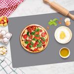 Large Dark Gray Silicone Kitchen Counter Mats