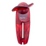 Starfrit Little Beaver Can Opener - Safe - Holds and Leaves No Sharp Edges on Lid - Comfort Grip - 3 year warranty - Red