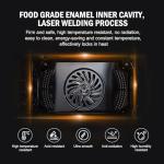 Garvee 24" Single Wall Oven, 2.5 Cu.ft. Electric Wall Oven with 8 Cooking Functions, 3000W Convection Oven in Stainless Steel, Touch Control, Timer, Safety Lock, ETL Certified