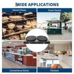 Garvee Electric Crepe Maker,3400 w 110 v Flat Plate Crepe Griddle with Double Plate and Temp Control,Non-Stick Commercial Crepe Machine for Home and Commercial Use