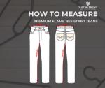 Premium Flame Resistant Slim Fit FR Denim Jeans - 15 oz - 100% Cotton Fire Retardant Pant (Blue Denim, 32W x 32L)