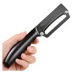 Fruit And Vegetable Peelers Multi-functional Peeler Stainless Steel Vegetable Potato Carrot Grater Fruit Tools Kitchen Accessories Kitchen Tools(Black 2pcs)