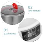 CATIEBYE Automatic Yogurt Maker Machine with 1.2l Capacity, Lcd Digital Display, 36-hour Timer and Temperature Control, 5 Individual Yogurt Cups, Electric Fermentation Appliance for Family