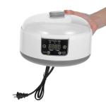 CATIEBYE Automatic Yogurt Maker Machine with 1.2l Capacity, Lcd Digital Display, 36-hour Timer and Temperature Control, 5 Individual Yogurt Cups, Electric Fermentation Appliance for Family