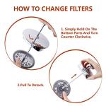 MAGICAFÉ French Press Coffee Maker – Single Serve 1 Cup Small Stainless Steel Thermal Double Walled French Press 350ML/12OZ