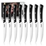 Huusk 8-Piece Japanese Steak Knife Set
