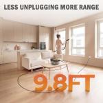 Entalva 1.69 Quart Portable Steam Cleaner for Home