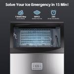 110-lb Commercial Ice Maker for Bars & Restaurants