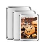 Stainless Steel Baking Sheet Set of 3 Sizes