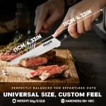 Huusk 8-Piece Japanese Steak Knife Set