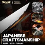 Huusk 8-Piece Japanese Steak Knife Set