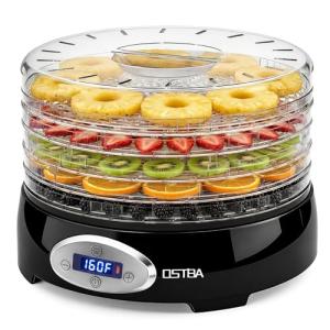 OSTBA 5-Tray Food Dehydrator with Adjustable Temperature