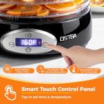 OSTBA 5-Tray Food Dehydrator with Adjustable Temperature