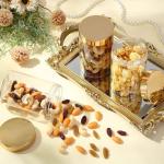 Patelai 4 Pack Round Leak-Proof Plastic Jars