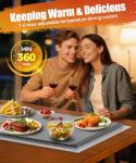 Versatile Food Warming Mat with Adjustable Settings