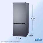 Summit 28" Energy Star Bottom Freezer Refrigerator