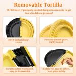 3-in-1 Tortilla Sealer and Maker Press