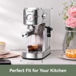 Gevi 20 Bar Espresso Machine with Milk Frother