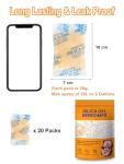 20 Pack Reusable Silica Gel Moisture Absorbers