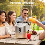 Antarctic Star Portable Nugget Ice Maker, 35lbs/Day