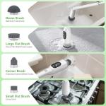 Cordless Electric Spin Scrubber with LED Display