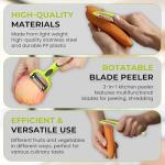 3-in-1 Stainless Steel Vegetable Peeler Set