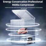 Antarctic Star 3.5 Cu.ft Chest Freezer with Basket