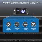 Tylza 350L Glass Door Commercial Beverage Cooler