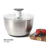 Calphalon 6.3 Qt Stainless Steel Salad Spinner