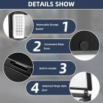 Antarctic Star 3.5 Cu.ft Chest Freezer with Basket