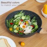 15-Piece Non-Stick Black Ceramic Cookware Set