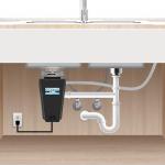 Eco Logic 1/3 HP Garbage Disposal with Splash Guard