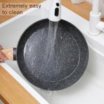 15-Piece Non-Stick Black Ceramic Cookware Set