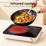 YINGENKOE 1800W Electric Burner with Ceramic Cooktop