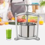 Heavy-Duty Stainless Steel Fruit Wine Press