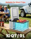 VEVOR 12V Portable Car Refrigerator and Freezer