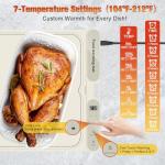 Extra Large Electric Warming Tray for Food