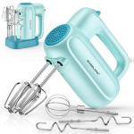 BAIGELONG 5-Speed Hand Electric Mixer with Attachments
