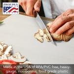 Flexible Cutting Board Mats 4 Pack - BPA Free