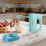 BAIGELONG 5-Speed Hand Electric Mixer with Attachments