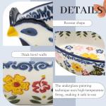 Charming Chicken-Shaped Ceramic Casserole Dish