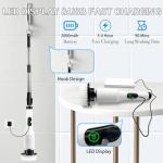 9-in-1 Electric Spin Scrubber with Detachable Handle