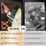 Ultra-Sharp Vegetable Peeler with Wooden Handle (2 Pcs)