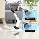 9-in-1 Electric Spin Scrubber with Detachable Handle