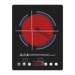 Single Burner Electric Infrared Cooktop, 1800W