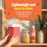 Wumple Electric Hot Air Popcorn Popper, 14-Cup