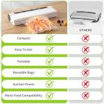 Powerful Vacuum Sealer with 30 Bags Included