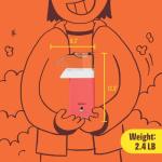 Wumple Electric Hot Air Popcorn Popper, 14-Cup